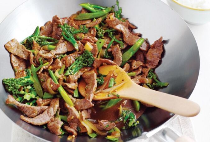 Carne asada de jengibre