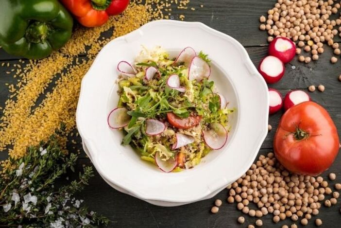ensalada saludable