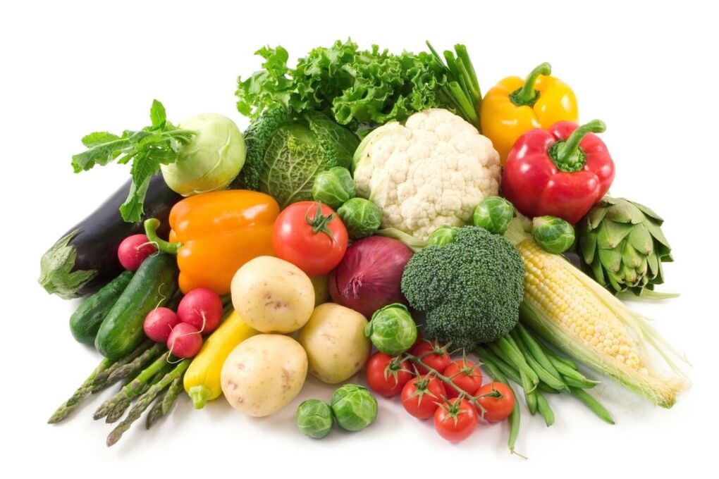 Verduras para tu dieta favorita. 