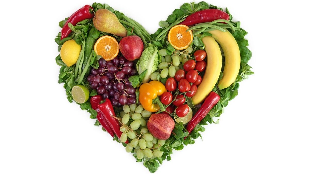 frutas, verduras y verduras para tu dieta favorita