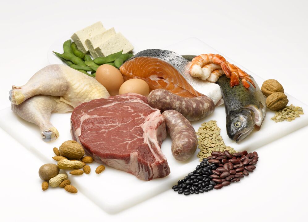 La dieta proteica se basa en ingerir alimentos que contengan proteínas. 